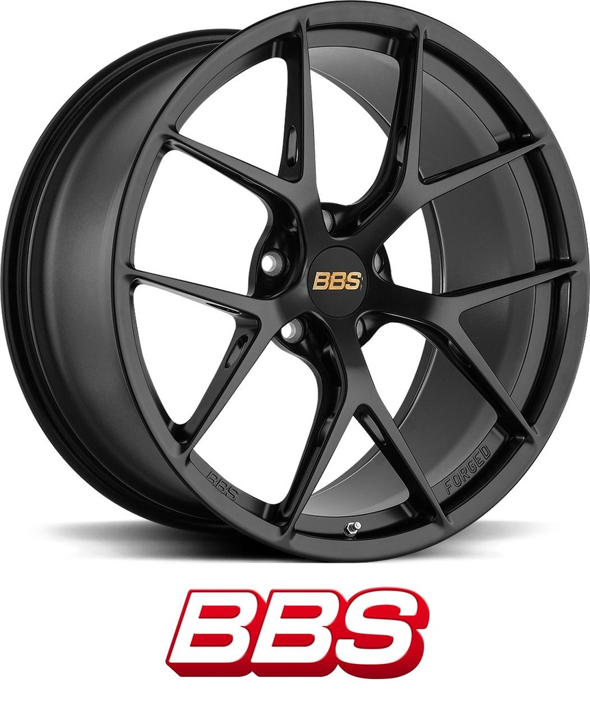 BBS FI-R SATIN BLACK 9x20 5/130 ET48 CB71.6