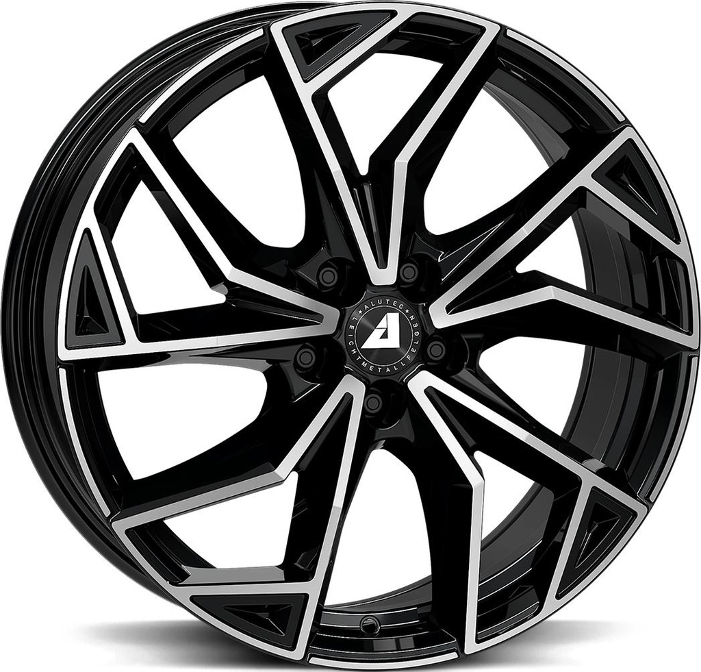 ALUTEC ADX.02 DIAM BLACK POL 9.5x22 5/112 ET33 CB66.6