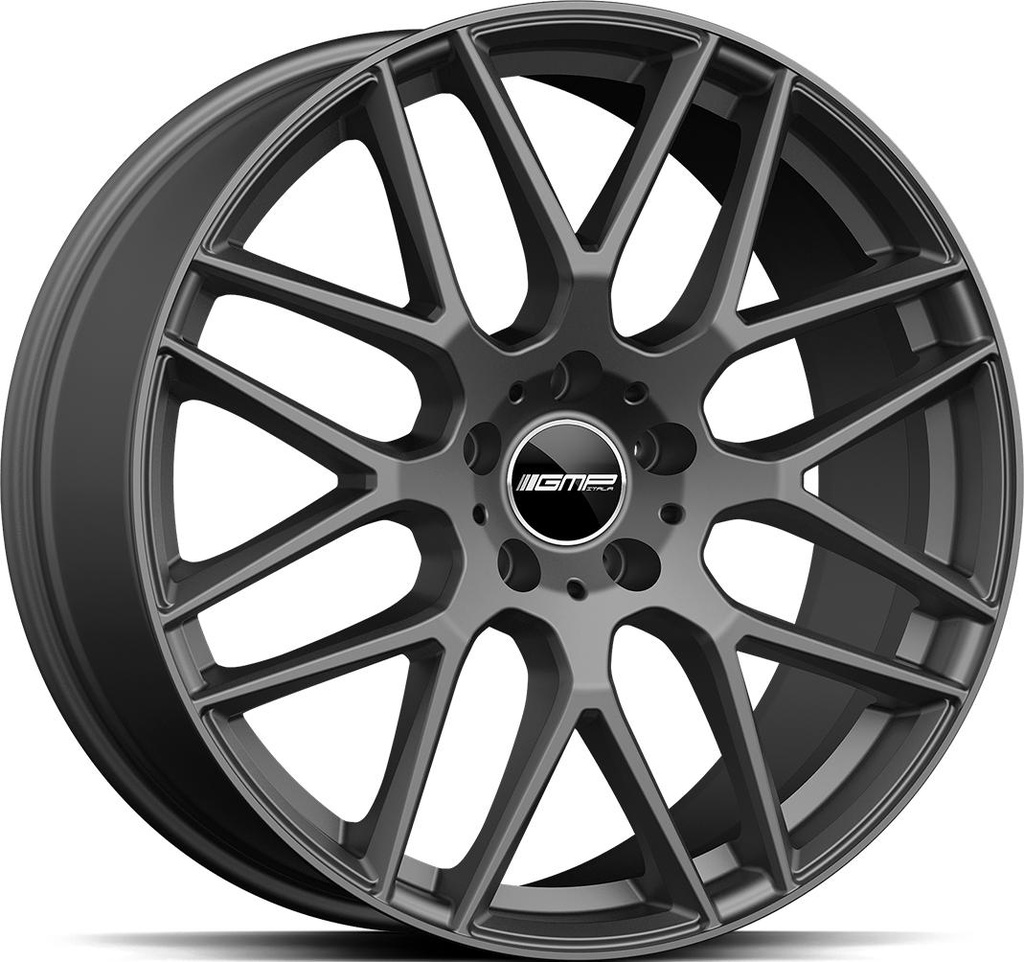 GMP BERGHEM MATT ANTHRACITE 8.5x21 5/112 ET30 CB66.6
