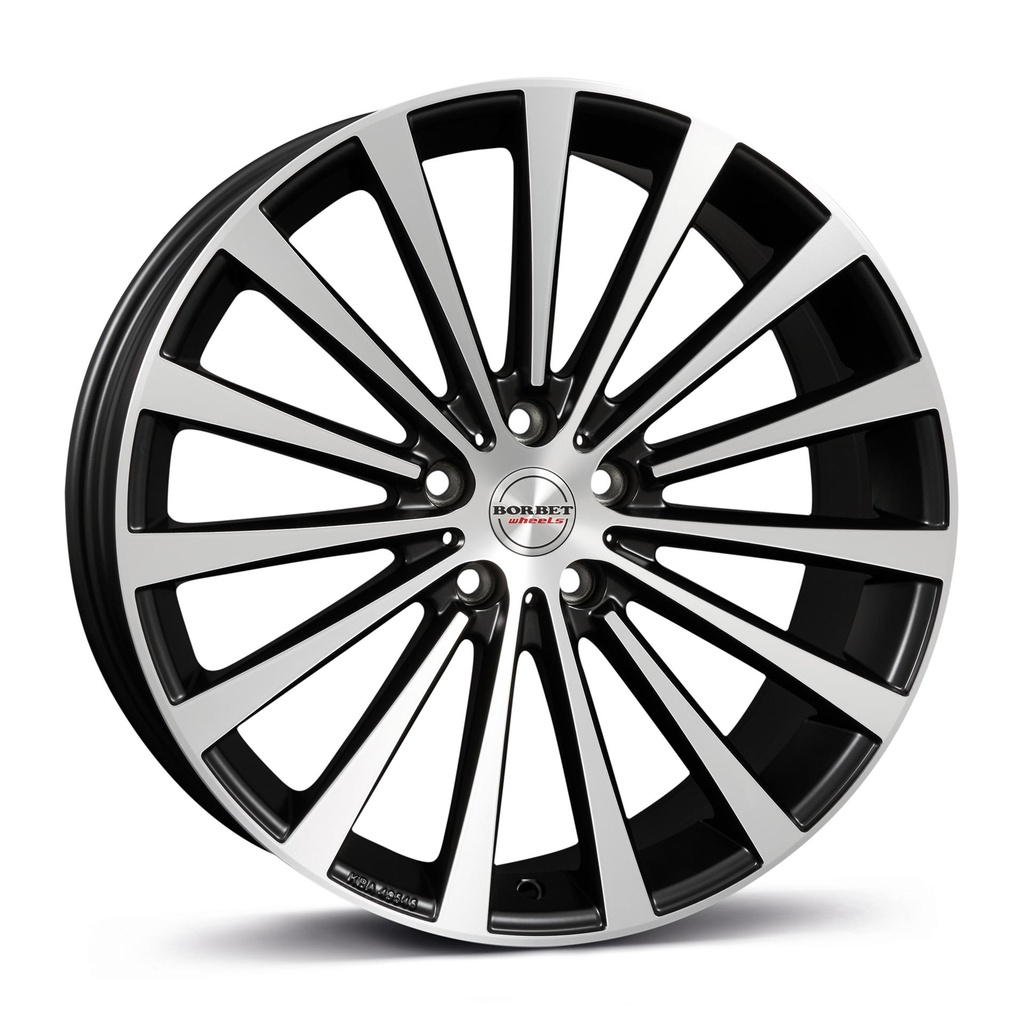 BORBET BLX BLACK POL MATT 8.5x20 5/120 ET25 CB72.6
