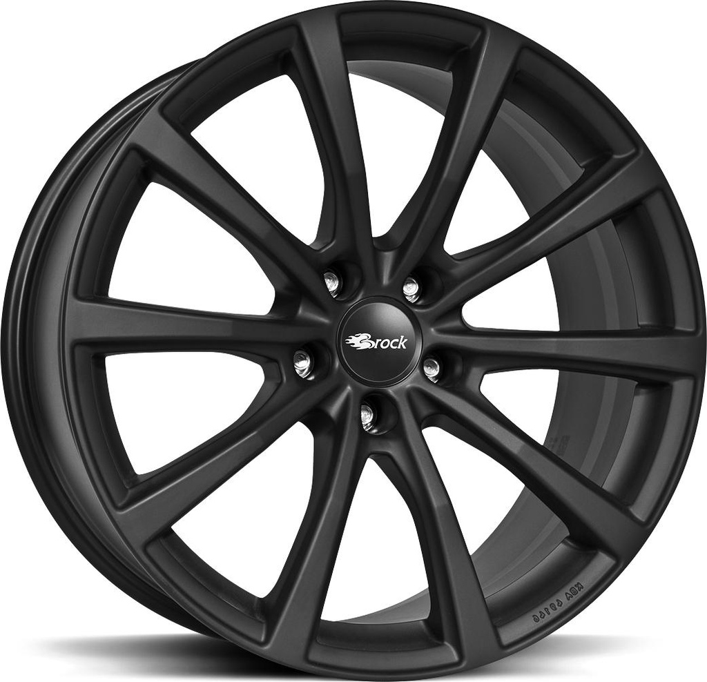 BROCK B32 BLACK MATT 8.5x19 5/112 ET45 CB66.6
