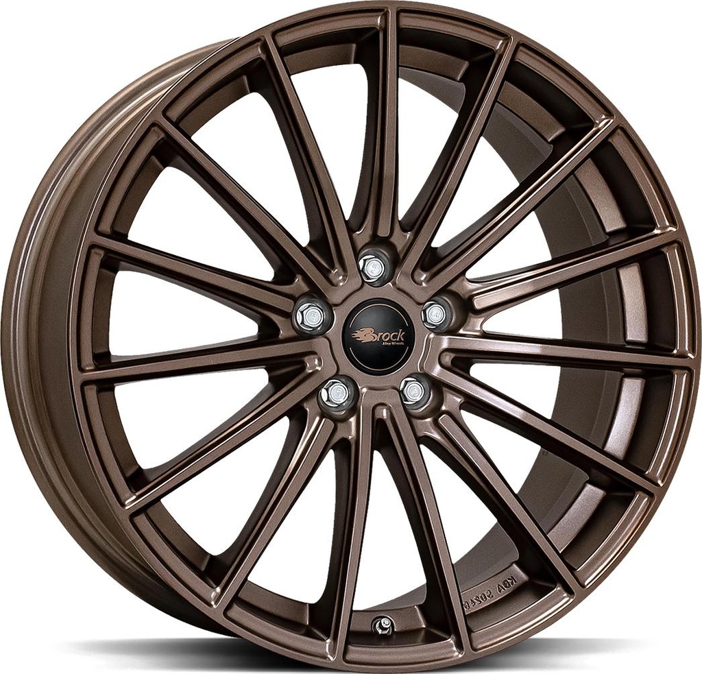 BROCK B36 BRONZE COPPER MATT 8x18 5/112 ET30 CB66.6