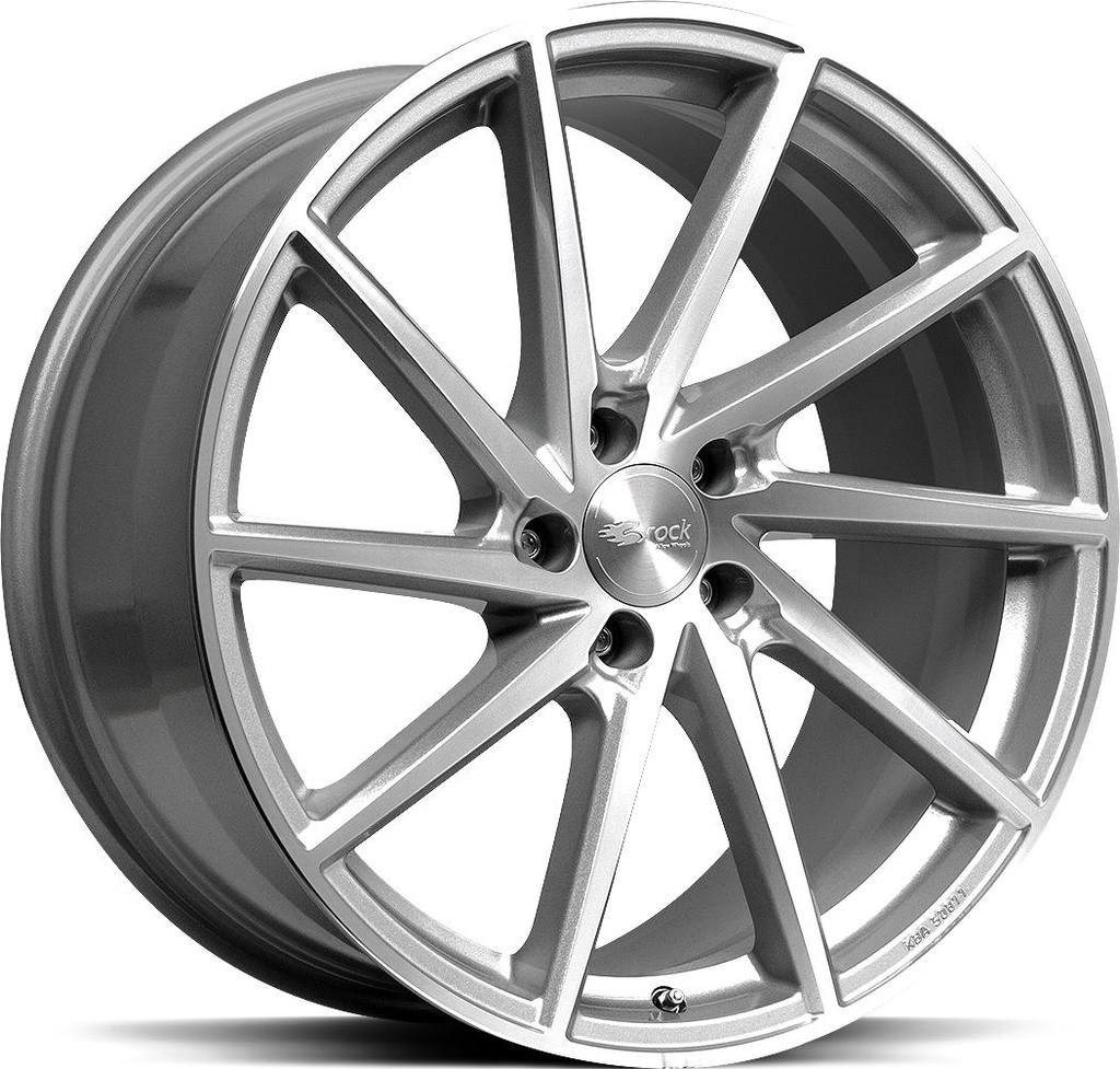 BROCK B37 CRYSTAL SILV POL 8.5x19 5/112 ET47 CB66.7