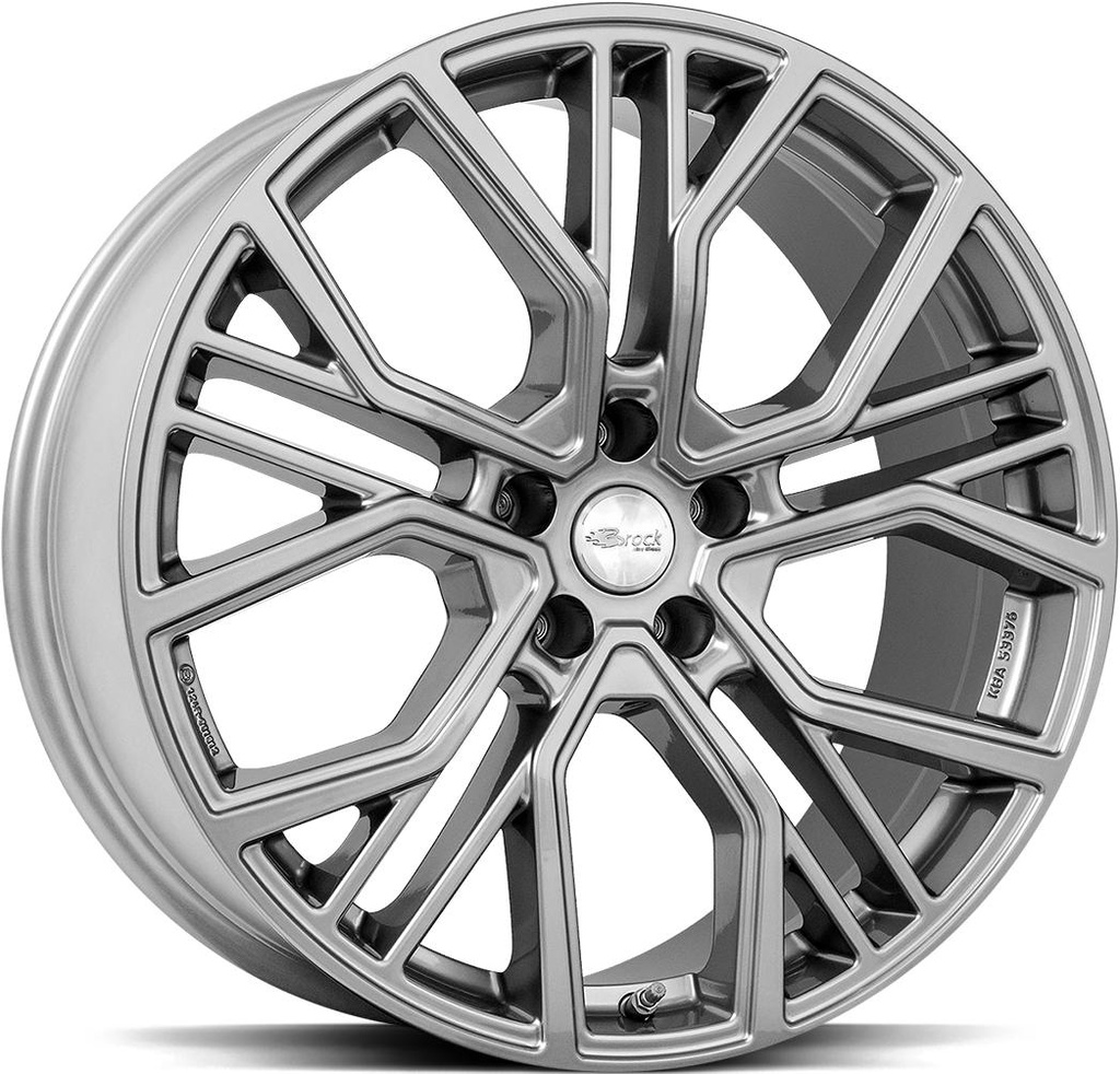 BROCK B41 FERRIC GREY 8.5x19 5/112 ET21 CB66.6