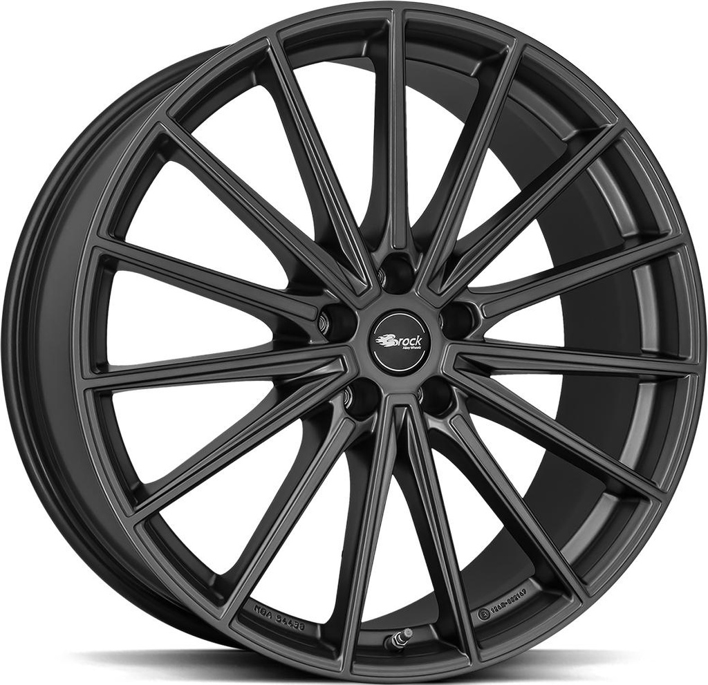 BROCK B43 COSMIC GREY MATT 8x19 5/112 ET52 CB66.6
