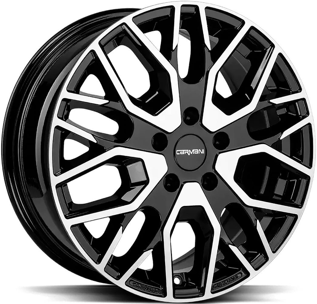 CARMANI LUDWIG BLACK POL 7.5x18 5/114.3 ET40 CB72.6