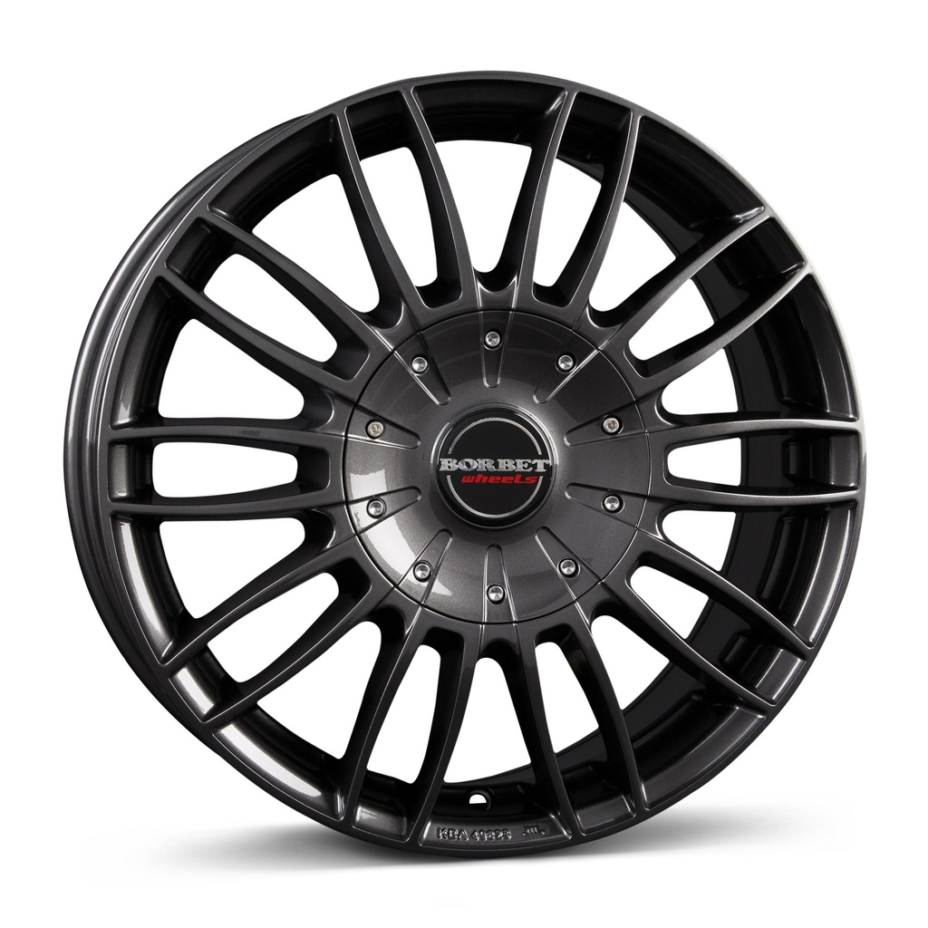 BORBET CW3 MIST ANTRACITE GLOSS 7.5x18 5/118 ET53 CB71.1