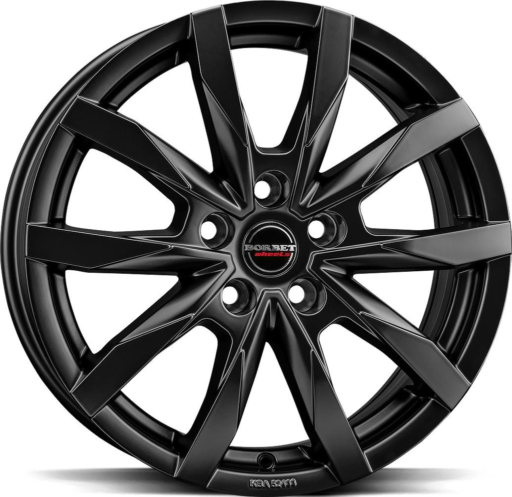 BORBET CW5 BLACK MATT 6.5x16 5/120 ET60 CB65.1