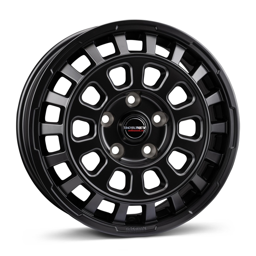 BORBET CW7 BLACK MATT 7x17 5/112 ET45 CB57.1