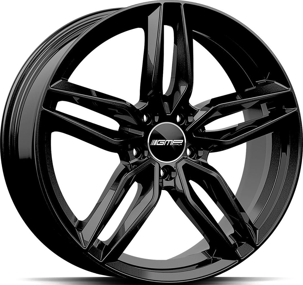 GMP FASTEN GLOSS BLACK 7.5x18 5/108 ET30 CB65.1