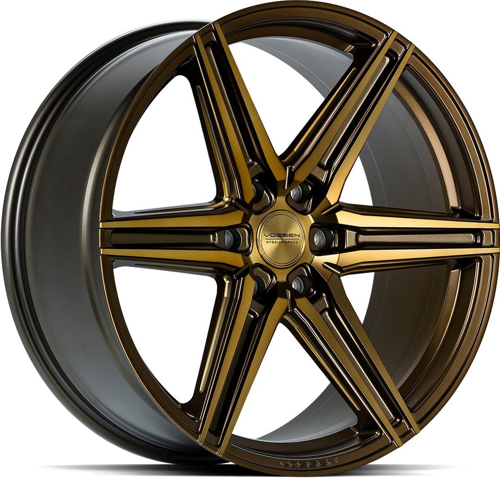 VOSSEN HF6.2 TINTED MATT BRONZE 9.5x20 6/139.7 ET15 CB106.1