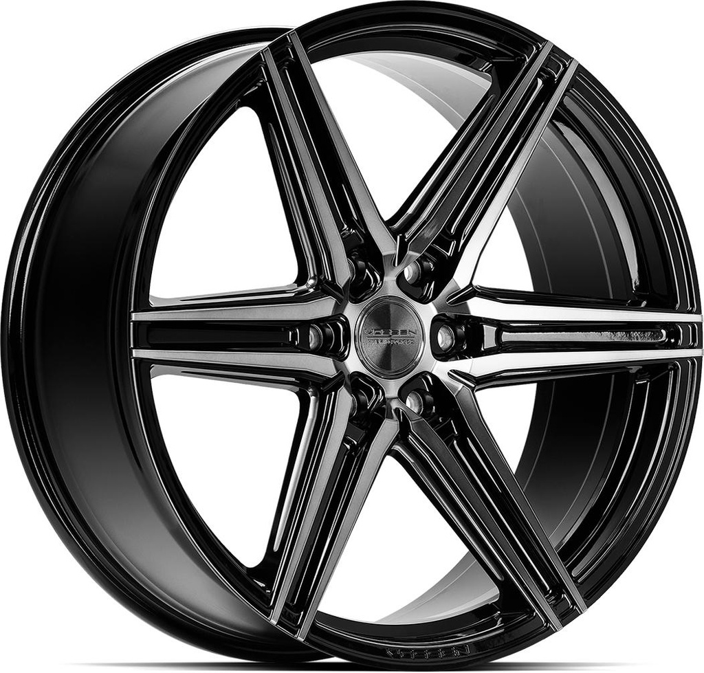 VOSSEN HF6.2 TINTED GLOSS BLACK 10x24 6/135 ET25 CB87.1