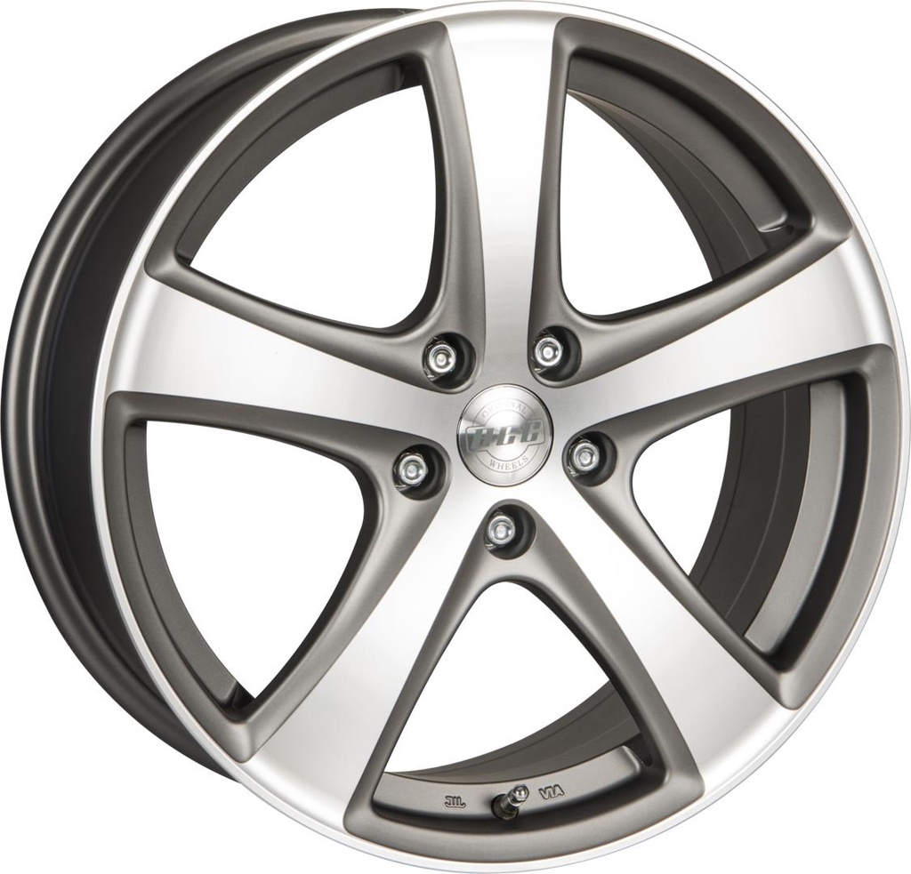 ACC ORIGINAL 5 STEEL GREY / MATT POLISHED 7.5x18 5/114.3 ET38 CB73.1