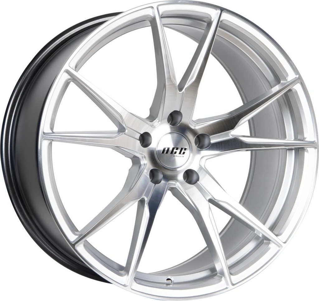 ACC SABRE HYPER SILVER / POLISHED 8x18 5/105 ET39 CB73.1