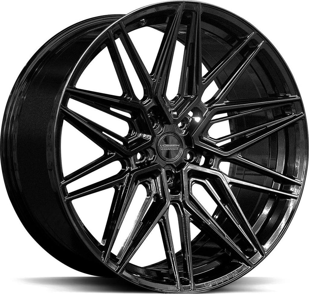 VOSSEN HF7 GLOSS BLACK 12x23 5/130 ET15 CB71.6