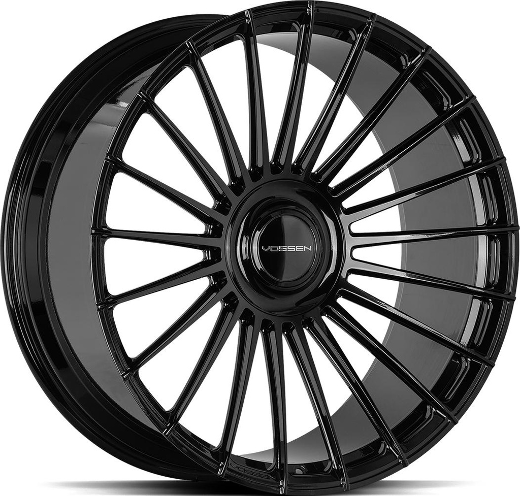 VOSSEN HF8 GLOSS BLACK 10.5x22 5/120 ET26 CB72.6