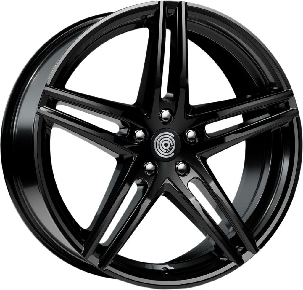 CORO CRW-A1 GLOSS BLACK 8.5x20 5/112 ET35 CB66.6