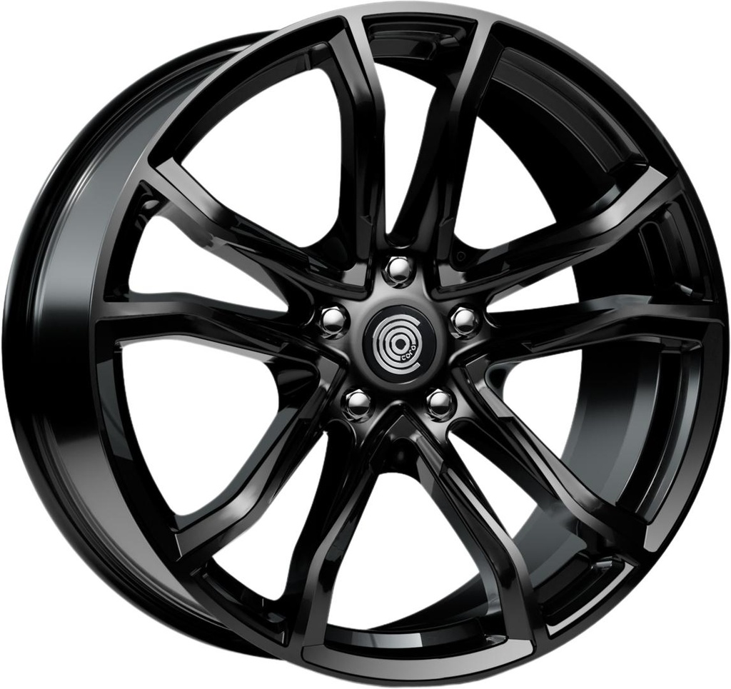 CORO CRW-A4 GLOSS BLACK 8.5x20 5/112 ET45 CB66.6