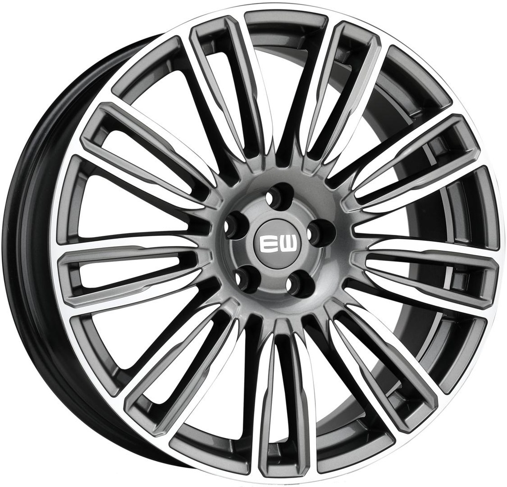 ELIT WHEELS EW06 PALLADIUM / POLISHED 8.5x19 5/112 ET45 CB66.5