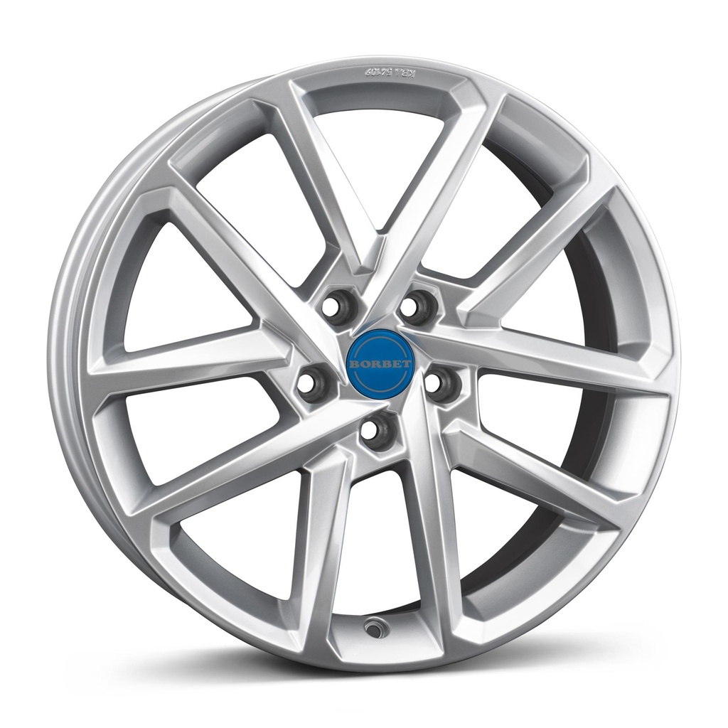 BORBET N CRYSTAL SILV 8x19 5/108 ET45 CB72.5