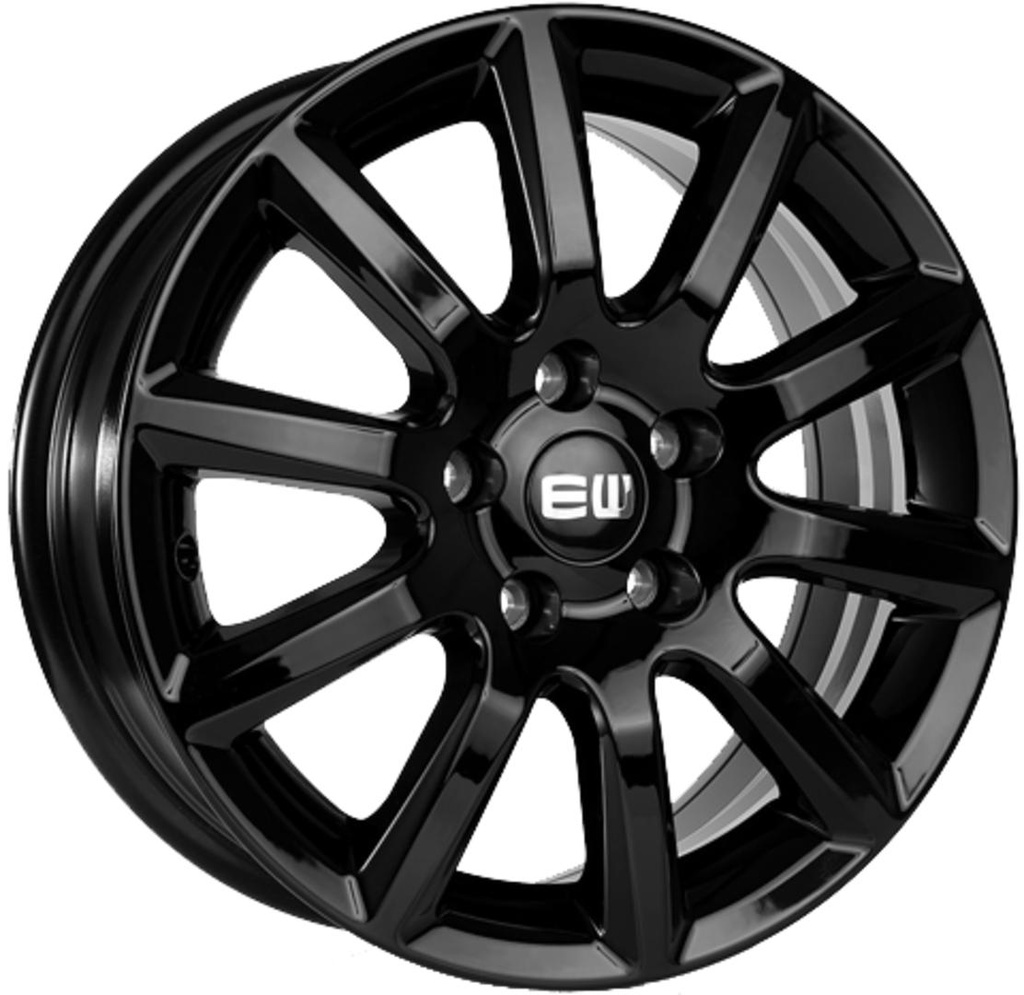 ELIT WHEELS EJ19 BLACK 6.5x16 5/105 ET35 CB56.6