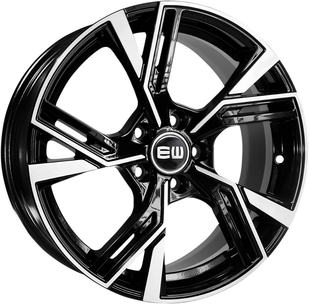 ELIT WHEELS EW16 BLACK / POLISHED 8x18 5/112 ET26 CB66.45