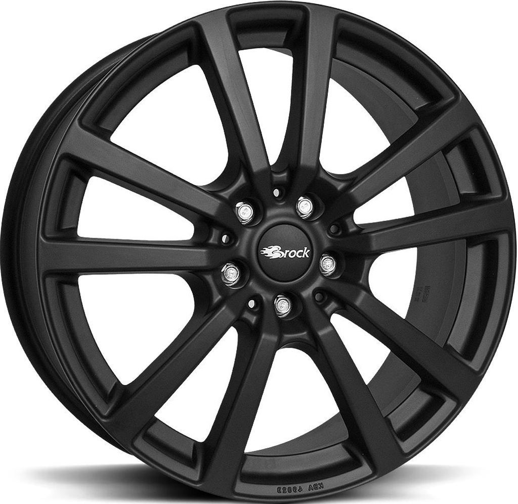 BROCK RC25T BLACK MATT 7.5x18 5/112 ET52 CB66.6