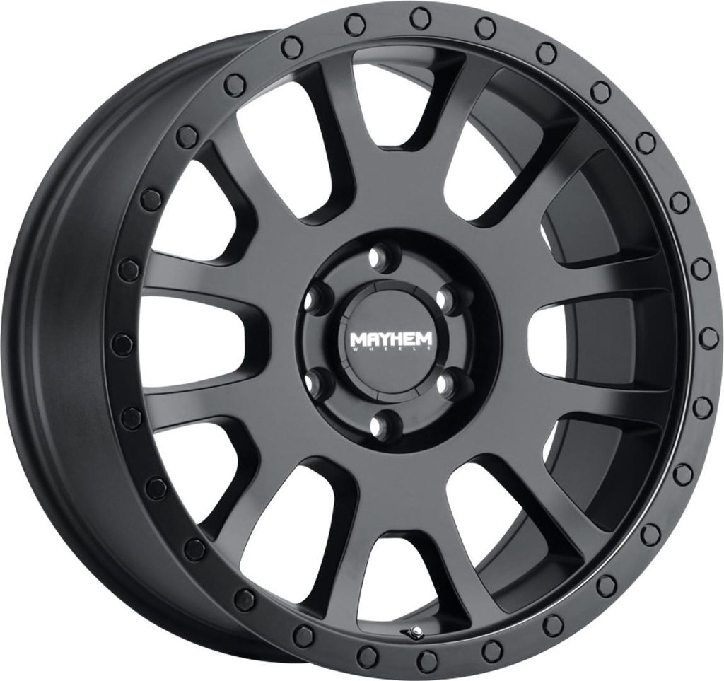 MAYHEM SCOUT MATTE BLACK 9x20 6/135 ET0 CB87.1