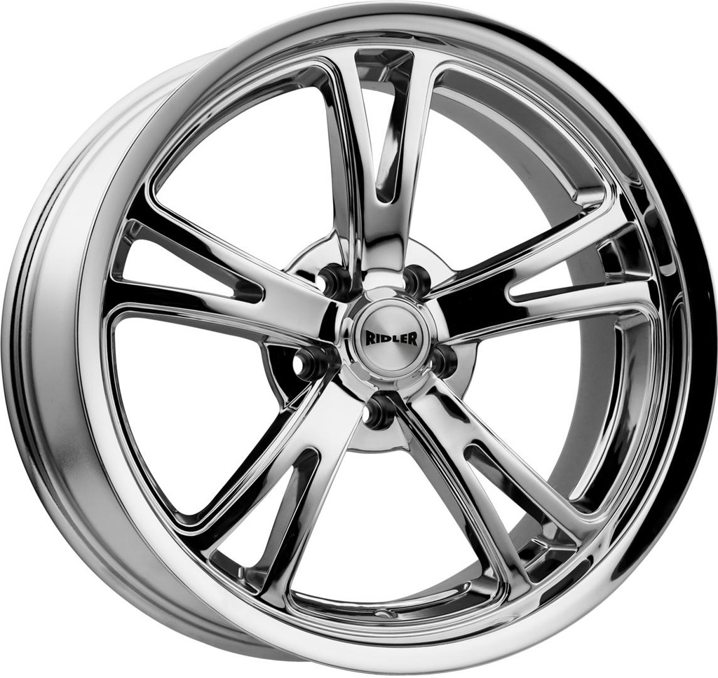 RIDLER 606 CHROME 8x18 5/114.3-4.5 ET0 CB83.82