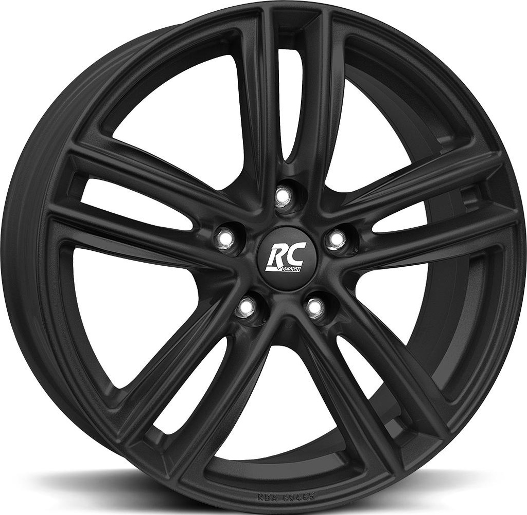 BROCK RC27 BLACK MATT 7.5x17 5/112 ET54 CB66.7