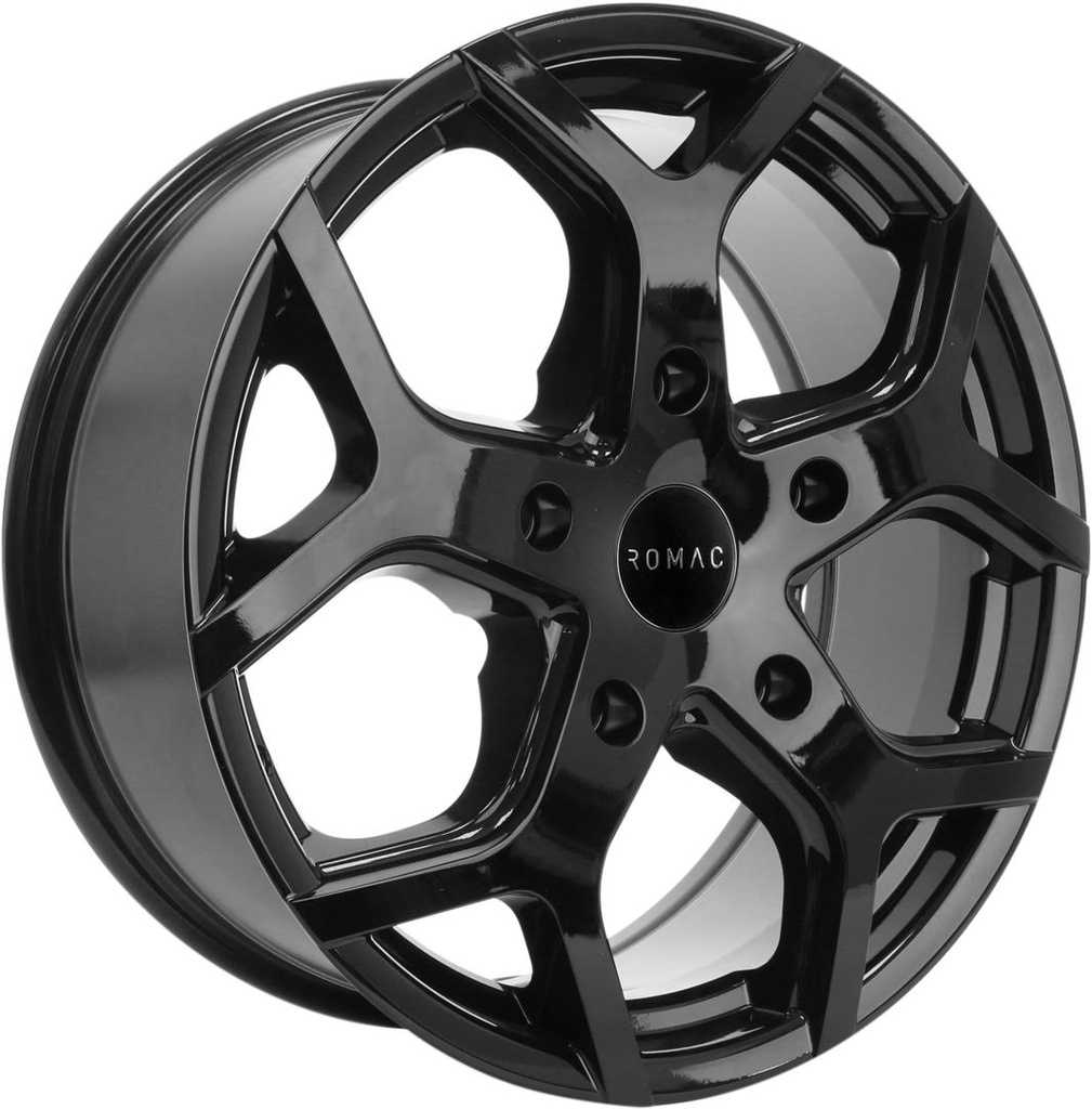 ROMAC COBRA GLOSS BLACK 6.5x16 5/120 ET50 CB65.1