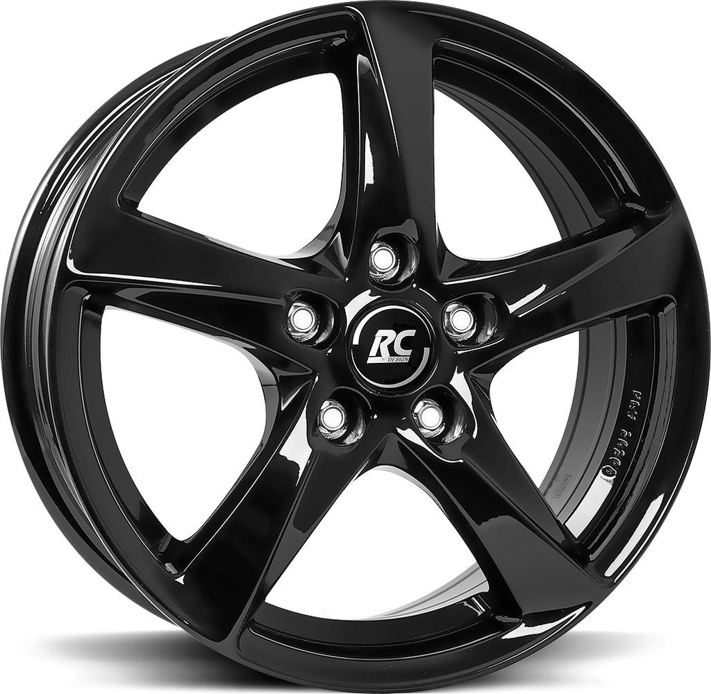 BROCK RC30 SHINY BLACK 6.5x16 4/100 ET48 CB56.6