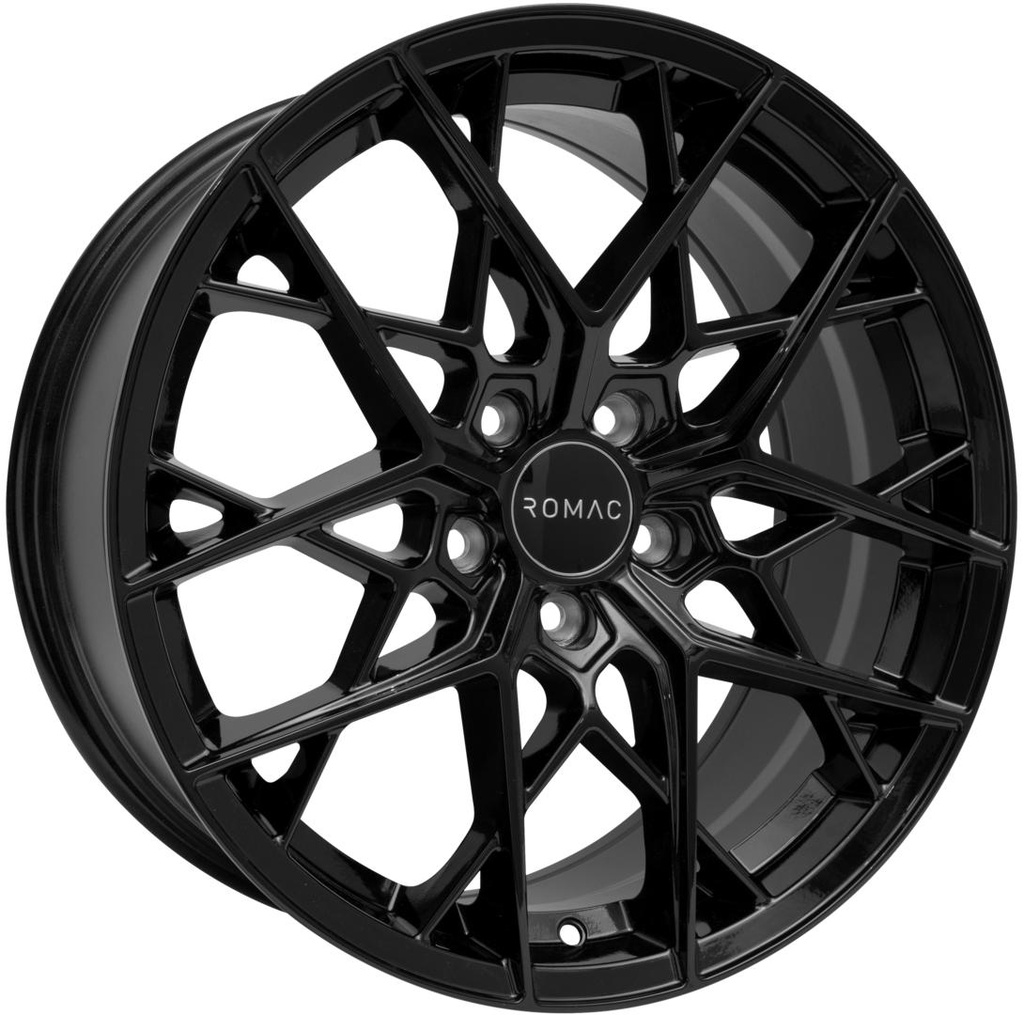 ROMAC VORTEX GLOSS BLACK 8x19 5/114.3 ET40 CB73.1