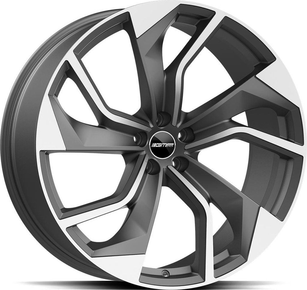 GMP REBEL MATT ANTHRACITE DIAM 11.5x22 5/130 ET66 CB71.6