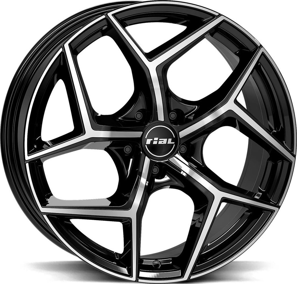 RIAL SALENTO DIAM BLACK POL 8x18 5/112 ET40 CB66.6