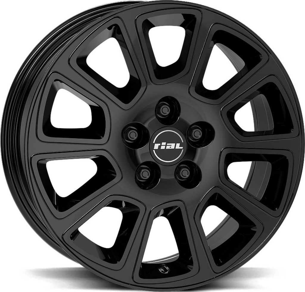 RIAL TRANSPORTER 2 DIAM BLACK 6.5x16 5/120 ET60 CB65.1