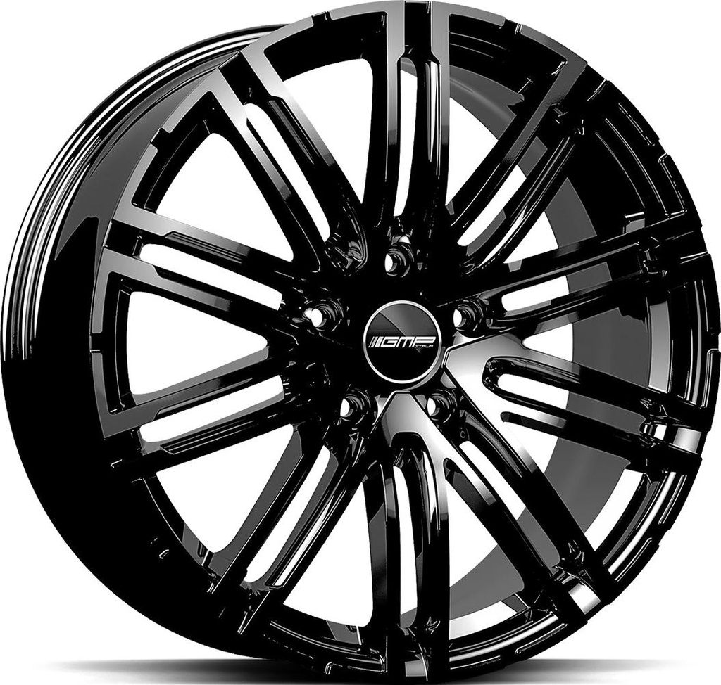GMP TARGA GLOSS BLACK 10x22 5/130 ET48 CB71.6