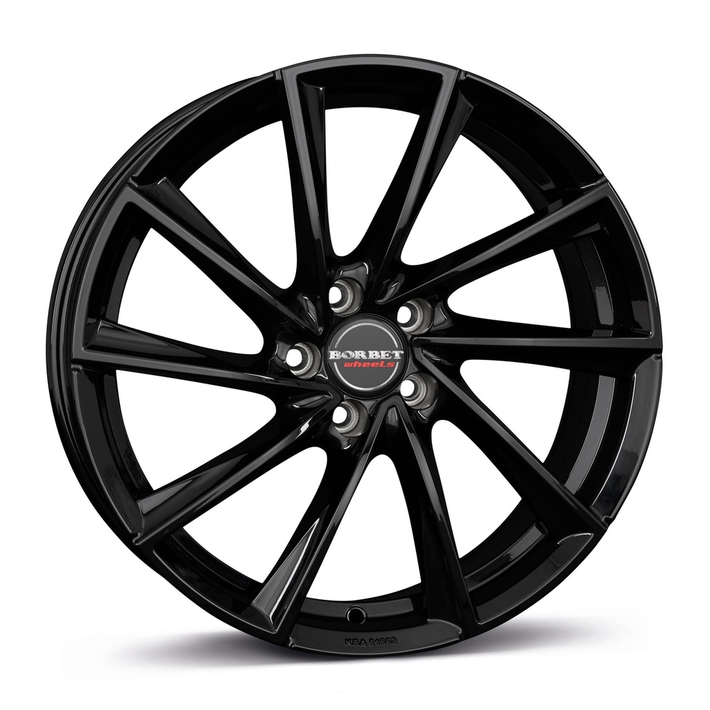 BORBET VTX BLACK GLOSS 8x18 5/115 ET38 CB70.3