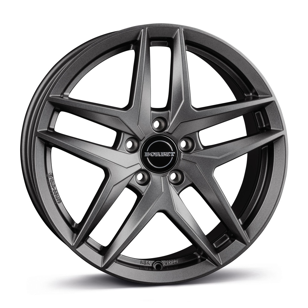 BORBET Z DARK GREY MATT 7.5x17 5/112 ET38 CB66.6