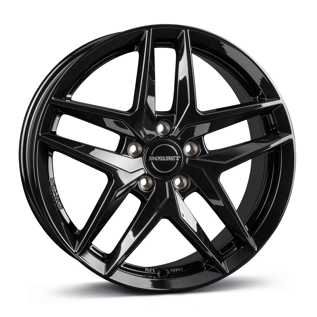 BORBET Z BLACK GLOSS 7.5x18 5/112 ET51 CB66.7