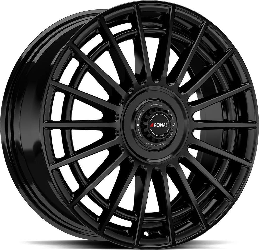 RONAL R73 REV-B JET BLACK MAT 8x18 5/108 ET40 CB68
