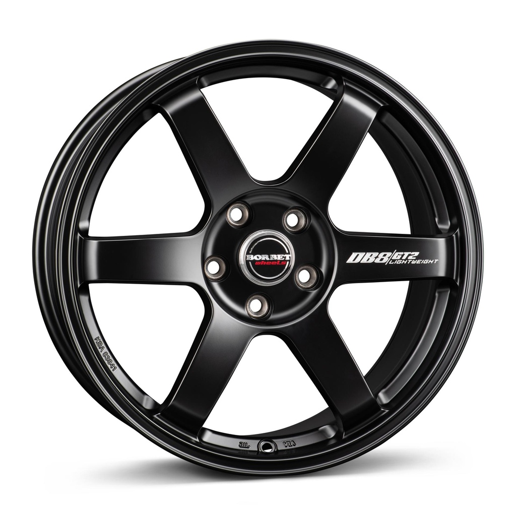 BORBET DB8GT2 BLACK MATT 7x17 4/100 ET40 CB64.1