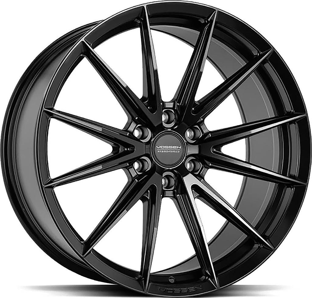 VOSSEN HFX2 TINTED GLOSS BLACK 9.5x22 6/139.7 ET20 CB106.1