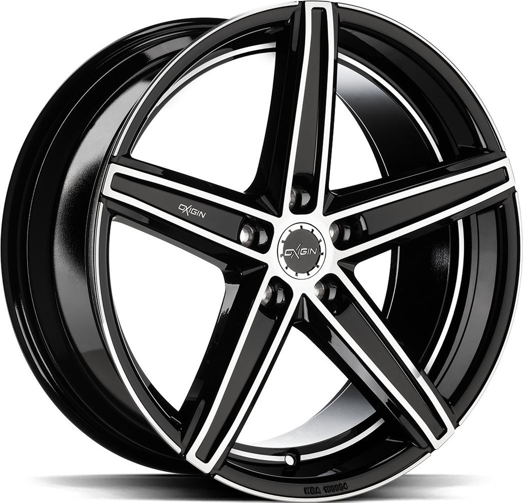 OXGIN EVOLUTION BLACK FULL POL 9x20 5/112 ET28 CB66.6