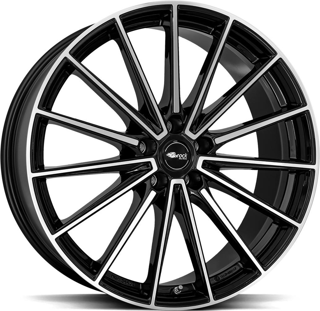 BROCK B43 BLACK FULL POL 9x21 5/112 ET26 CB66.6