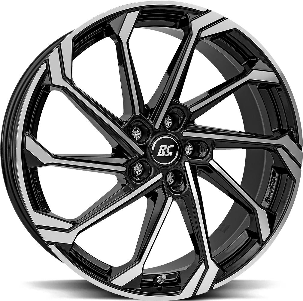 BROCK RC36 BLACK FULL POL 7.5x18 5/112 ET23 CB66.6