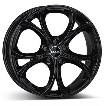 MAK LARIO GLOSS BLACK 8x18 5/110 ET34 CB65.1