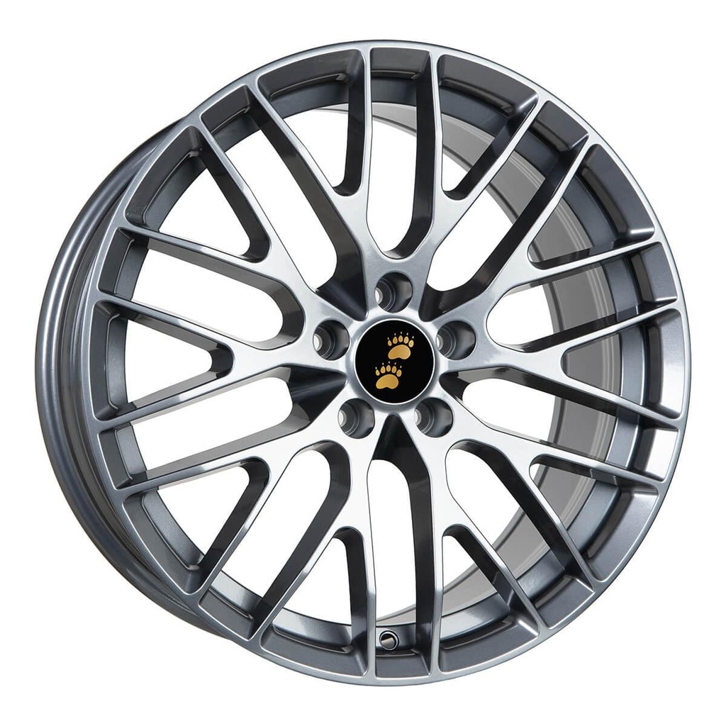 KONTIO WHEELS PUIJO TITANIUM RIMFORGED 8x18 5/108 ET40 CB65.1