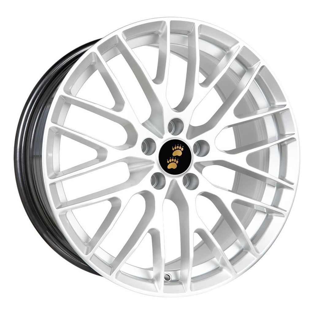 KONTIO WHEELS PUIJO HYPERSILVER RIMFORGED 8x18 5/108 ET40 CB65.1