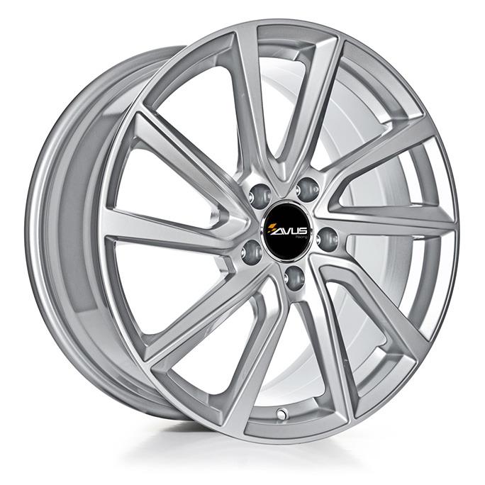 AVUS AC-518 HYPER SILVER 7.5x17 5/112 ET47 CB66.7